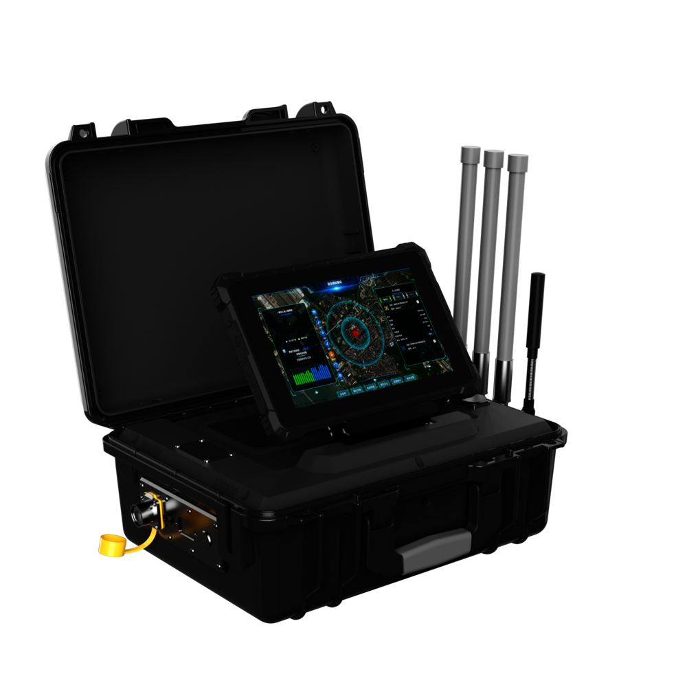 Portable Full-Band Drone Detection and Positioning Equipment