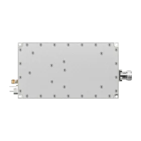 100W 2-6GHz high power RF amplifier module for anti-drone jamming system covering 2.4GHz and 5.8GHz bands.