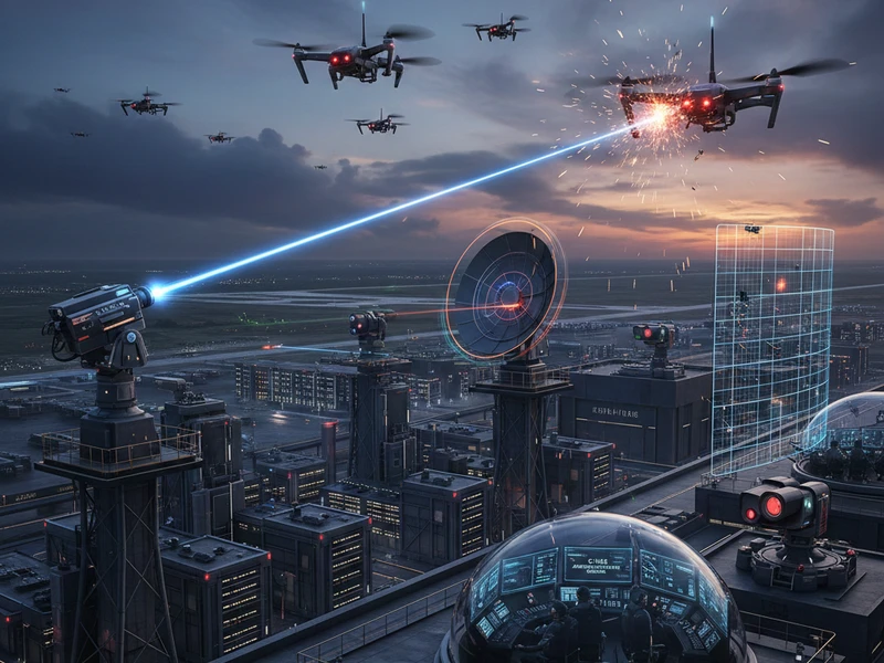 Anti-Drone Defense System Architecture | Multi-Layered C-UAS Defense for Critical Infrastructure